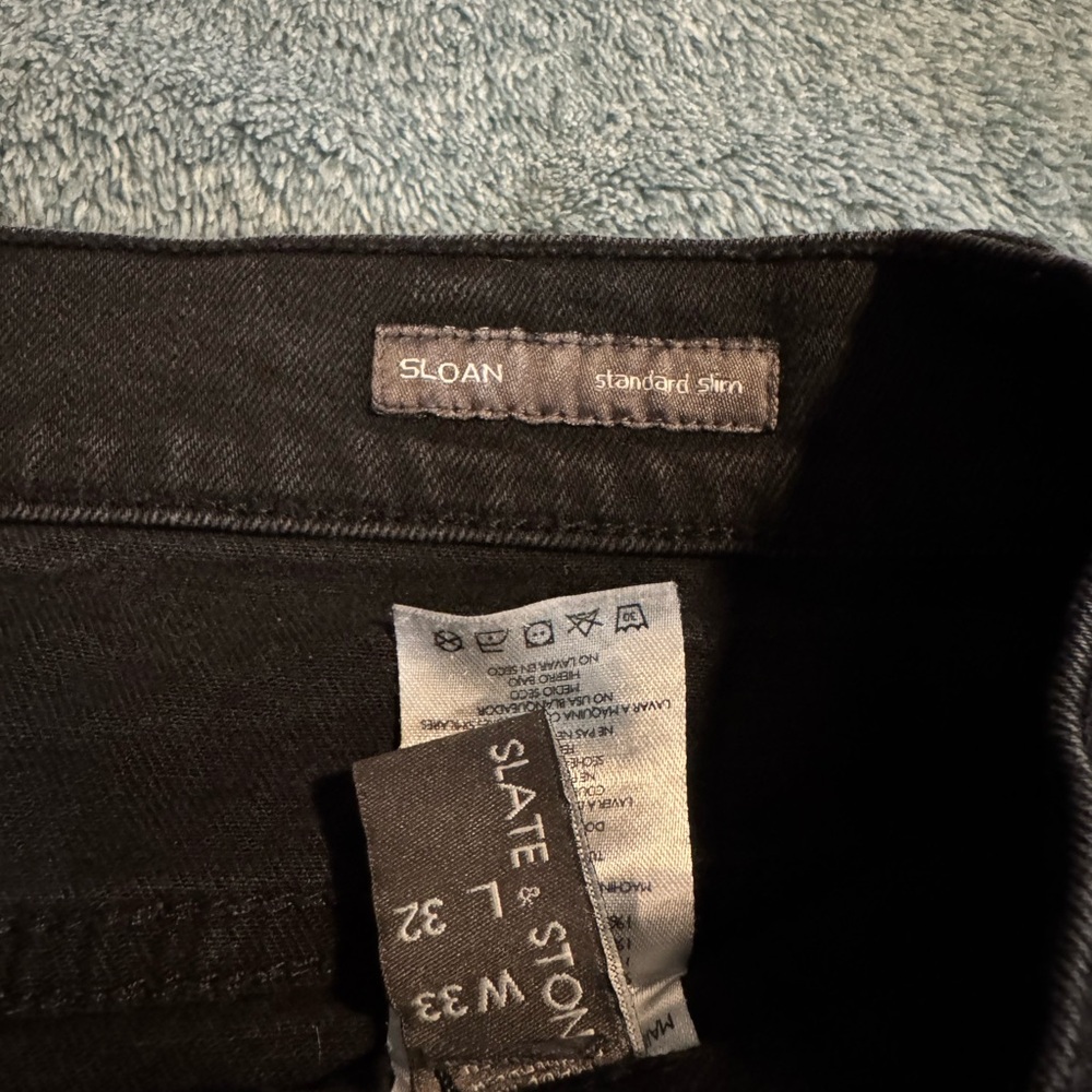 Slate & Stone Dark Gray Denim